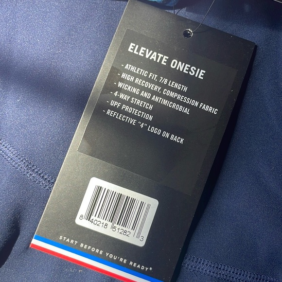 NWT Fourlaps Elevate Onesie Navy Size XXL - Picture 9 of 9